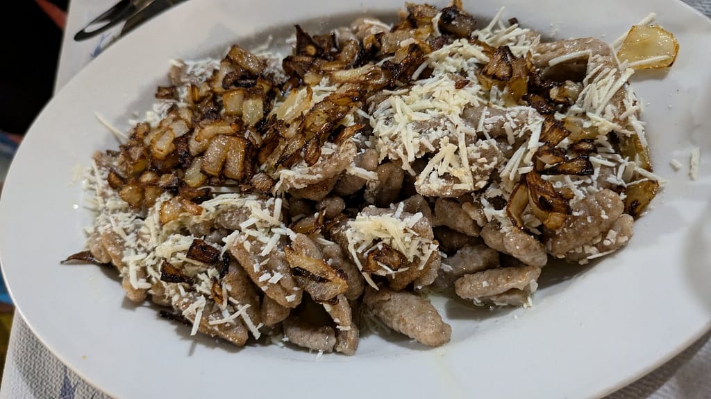 Variante con farina scura